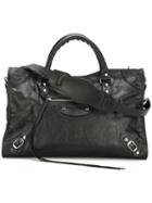 Balenciaga Medium 'classic City' Shoulder Bag, Women's, Black, Lamb Skin/metal (other)