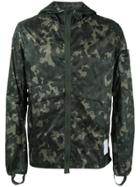 Satisfy Camouflage Packable Windbreaker Jacket - Green