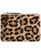 No21 Animal Pattern Clutch - Nude & Neutrals