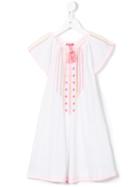 Sunuva - 'cheeseclotch' Dress - Kids - Cotton - 12 Yrs, White
