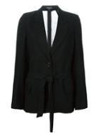 Ann Demeulemeester Belted Blazer