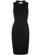 Christopher Kane Swarovski Embellished Bodycon Dress, Women's, Size: Medium, Black, Viscose/swarovski Crystal