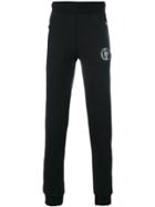 Plein Sport Fitted Track Trousers - Black