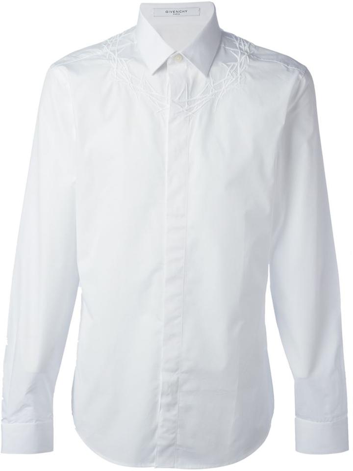 Givenchy Embroidered Thorns Shirt