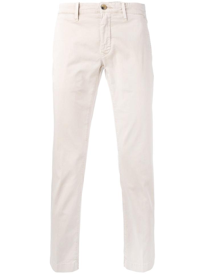 Jacob Cohen - Slim-fit Chinos - Men - Cotton/spandex/elastane - 33, Brown, Cotton/spandex/elastane
