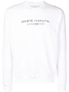 Société Anonyme Logo Printed Sweatshirt - White