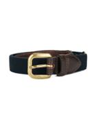 Il Gufo Two-tone Buckle Belt - Blue