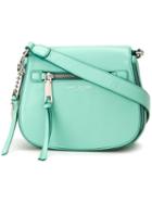 Marc Jacobs Small 'recruit' Saddle Bag, Women's, Blue, Calf Leather