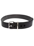 Werkstatt:münchen Leather Belt, Men's, Size: Small, Black, Leather