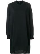 Y-3 Oversized Sweatshirt Dress - Black
