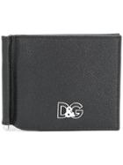 Dolce & Gabbana Bifold Wallet With Money Clip - Black