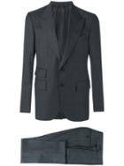 Tom Ford O'connor Checked Suit, Men's, Size: 52, Grey, Wool/cupro/silk