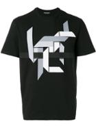 Graphic Print T-shirt - Men - Cotton - S, Black, Cotton, Neil Barrett