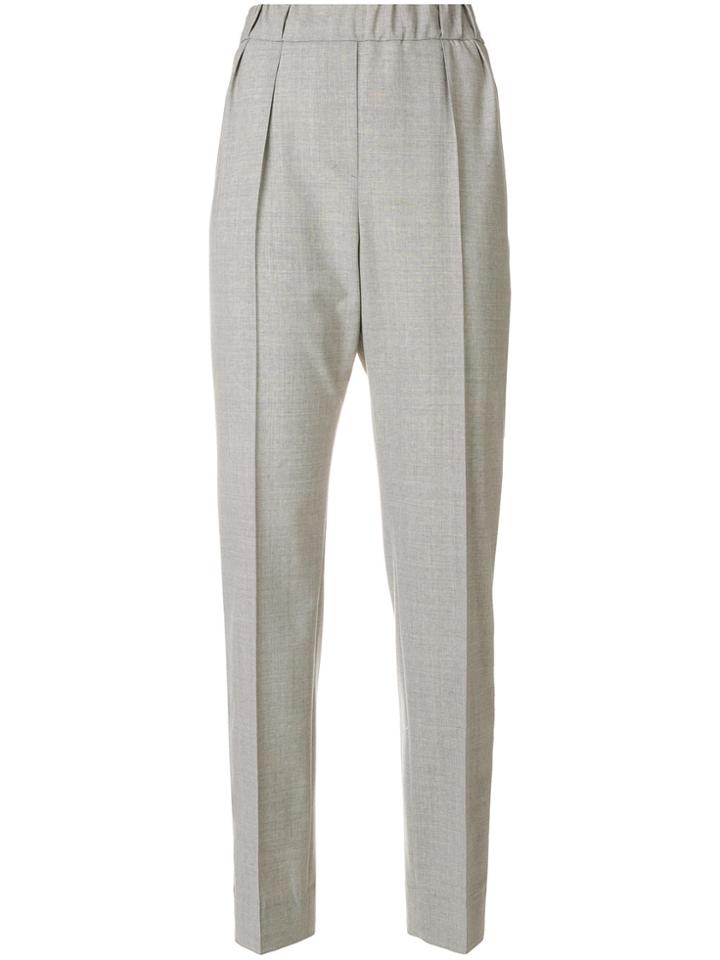 Dorothee Schumacher Side Striped Trousers - Grey