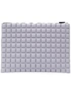 No Ka' Oi Chocolate Bar Quilted Clutch - Grey