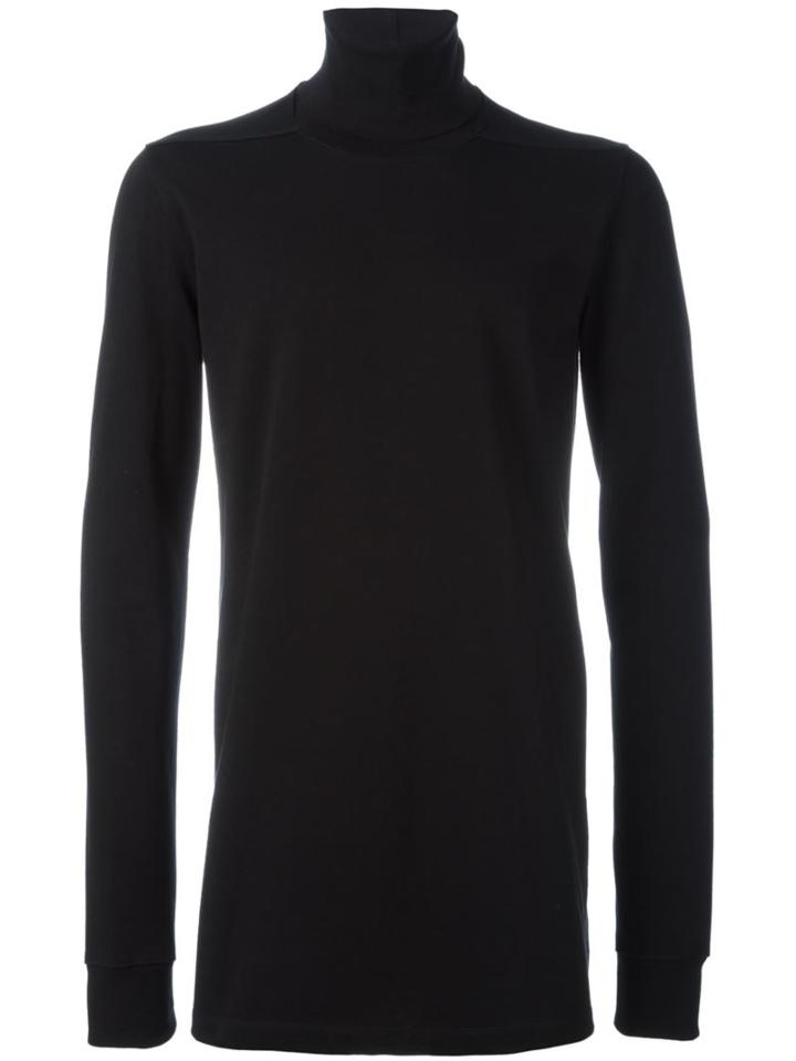 Rick Owens Roll Neck Sweatshirt