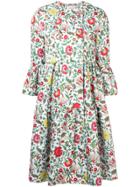 La Doublej Floral Coat - Green