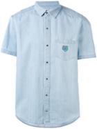 Kenzo - Chest Pocket Denim Shirt - Men - Cotton - S, Blue, Cotton