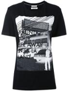Each X Other - 'flaunt Your Life Away' Printed T-shirt - Women - Cotton - M, Black, Cotton