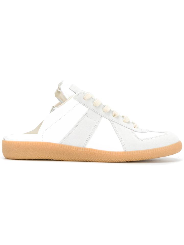 Maison Margiela Open Back Sneakers - White