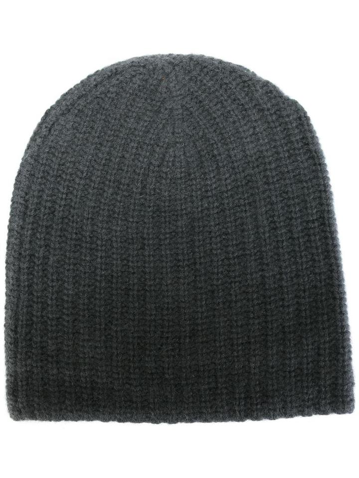 Warm-me Gradient Knit Beanie, Adult Unisex, Grey, Cashmere