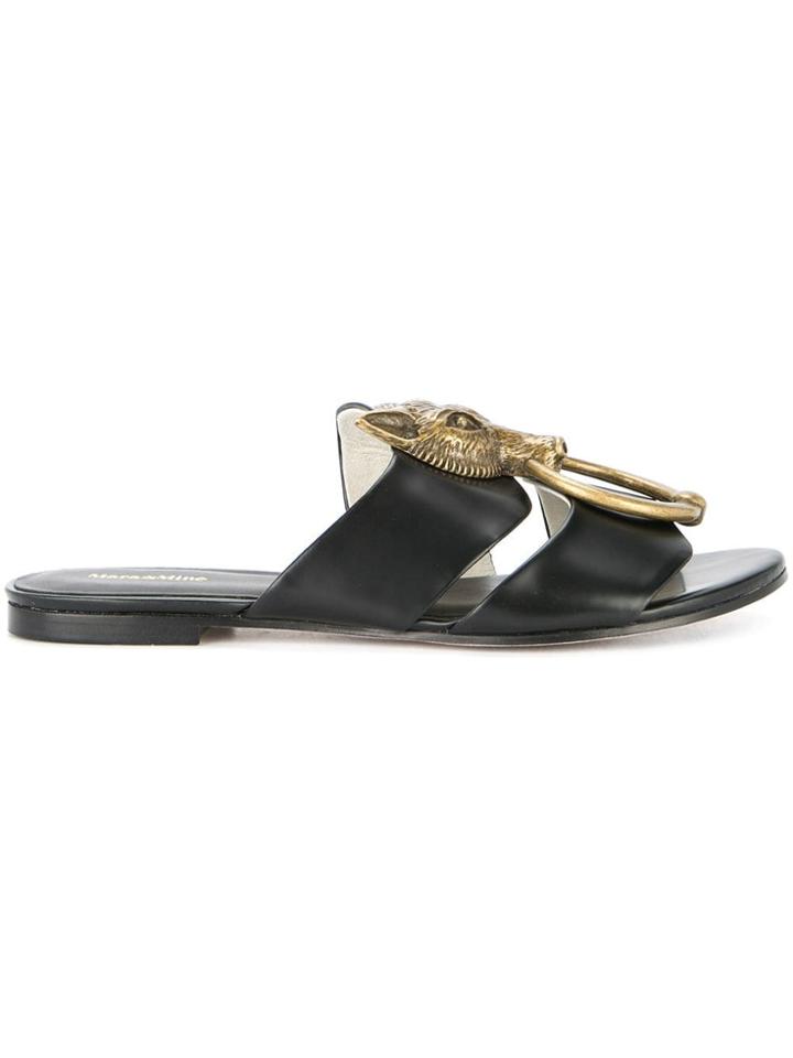 Mara & Mine Foxy Lady Sandals - Black
