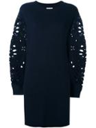 See By Chloé Floral Cut-out Sleeve Dress