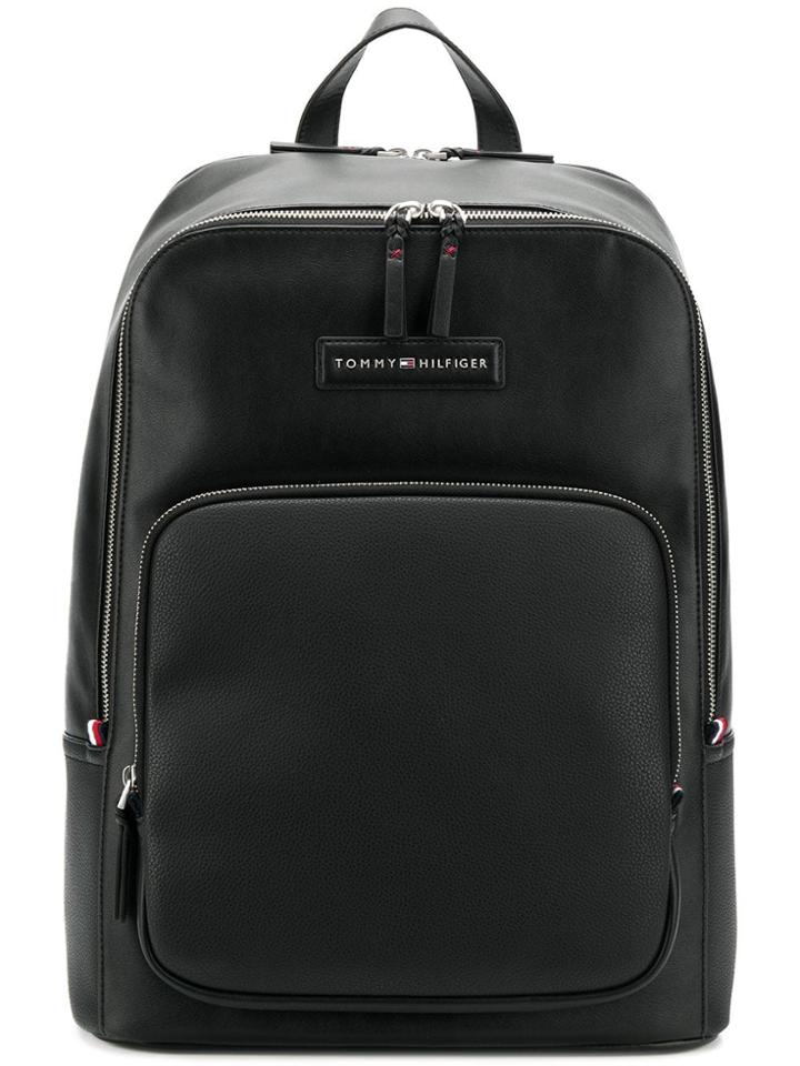 Tommy Hilfiger Stripe Trim Backpack - Black