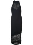 Cushnie Halterneck Midi Dress - Black
