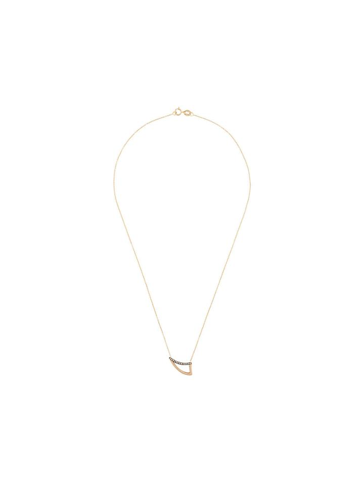Polina Sapouna Ellis Keras Pendant Necklace - Metallic