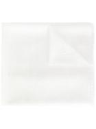 Dondup - Raw Edge Scarf - Women - Cotton/polyamide/polyester/modal - One Size, White, Cotton/polyamide/polyester/modal