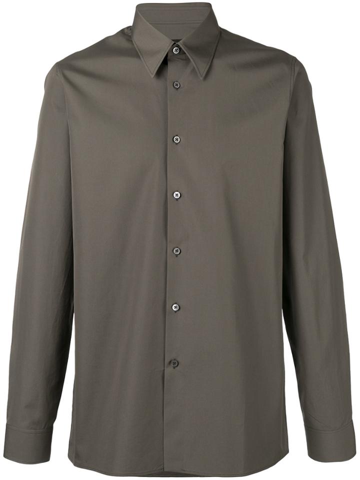 Jil Sander Button-up Shirt - Green