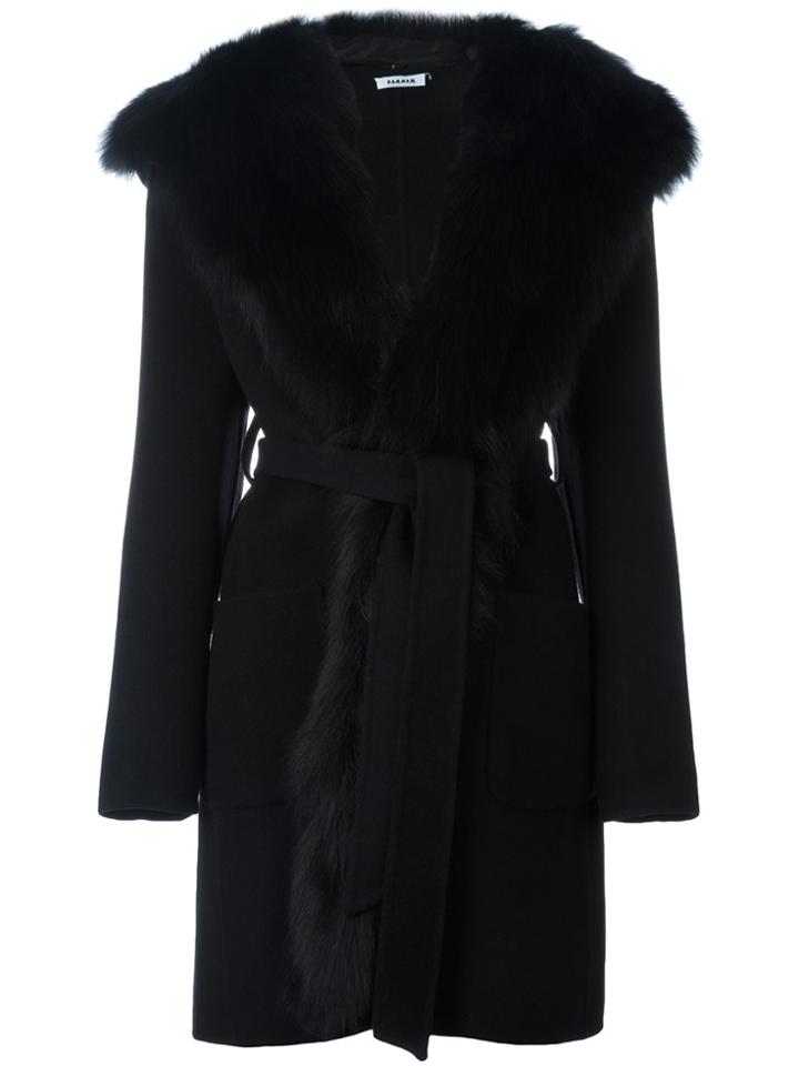 P.a.r.o.s.h. 'lofoxy' Coat - Black