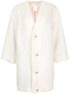 Theatre Products Oversized Coat - White