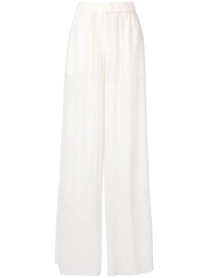 Vera Wang Flare Trousers - White