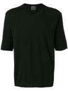 Laneus Half Sleeve T-shirt, Men's, Size: Large, Black, Cotton