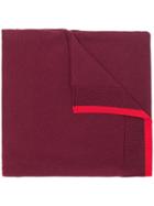 Kenzo Ribbed Scarf - Red