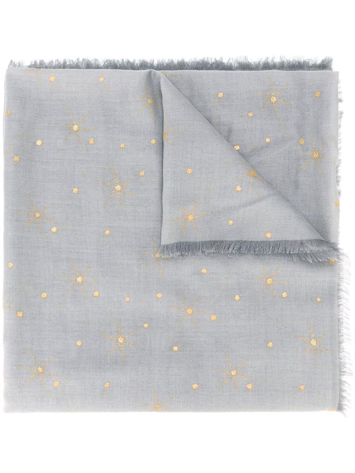 Valentino Lurex Star Scarf