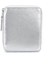 Comme Des Garçons Play Metallic Zip Wallet