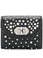 Alexander Mcqueen Box Business Card Holder Wallet - Black