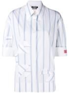 Calvin Klein 205w39nyc Striped Short-sleeve Shirt - White