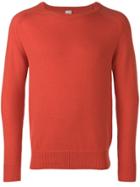 Eleventy Roundneck Sweater - Orange