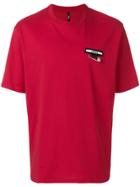 Versus Logo Safety Pin T-shirt - Red