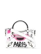 Balenciaga Mini City Aj Tote - White