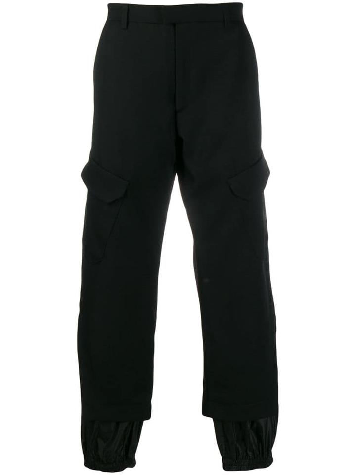 Delada Straight-leg Cargo Trousers - Black