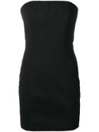 Dsquared2 Strapless Mini Dress - Black