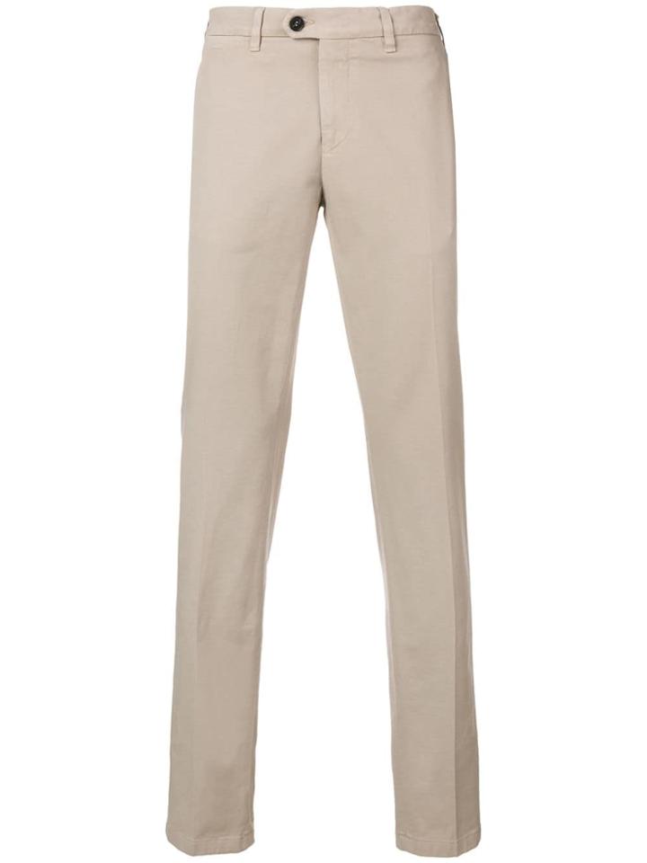 Canali Chino Pants - Nude & Neutrals