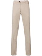 Canali Chino Pants - Nude & Neutrals