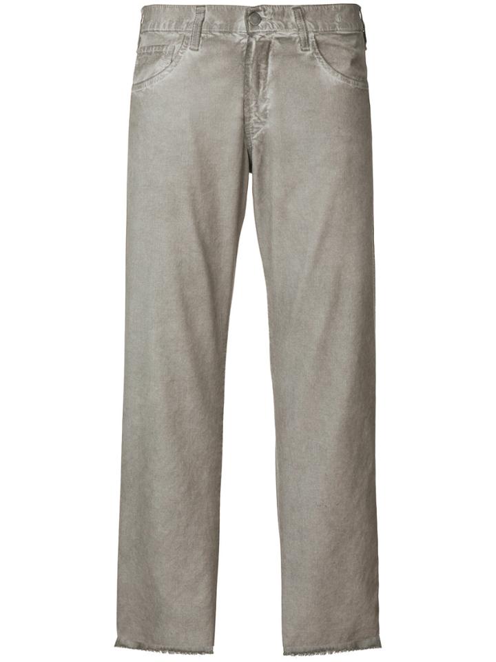 Massimo Alba Alosa Trousers - Grey