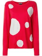 Suzusan Polka Dot T-shirt - Red